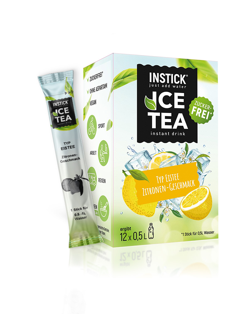 INSTICK Ice Tea - Lemon - S (12x0,5l)