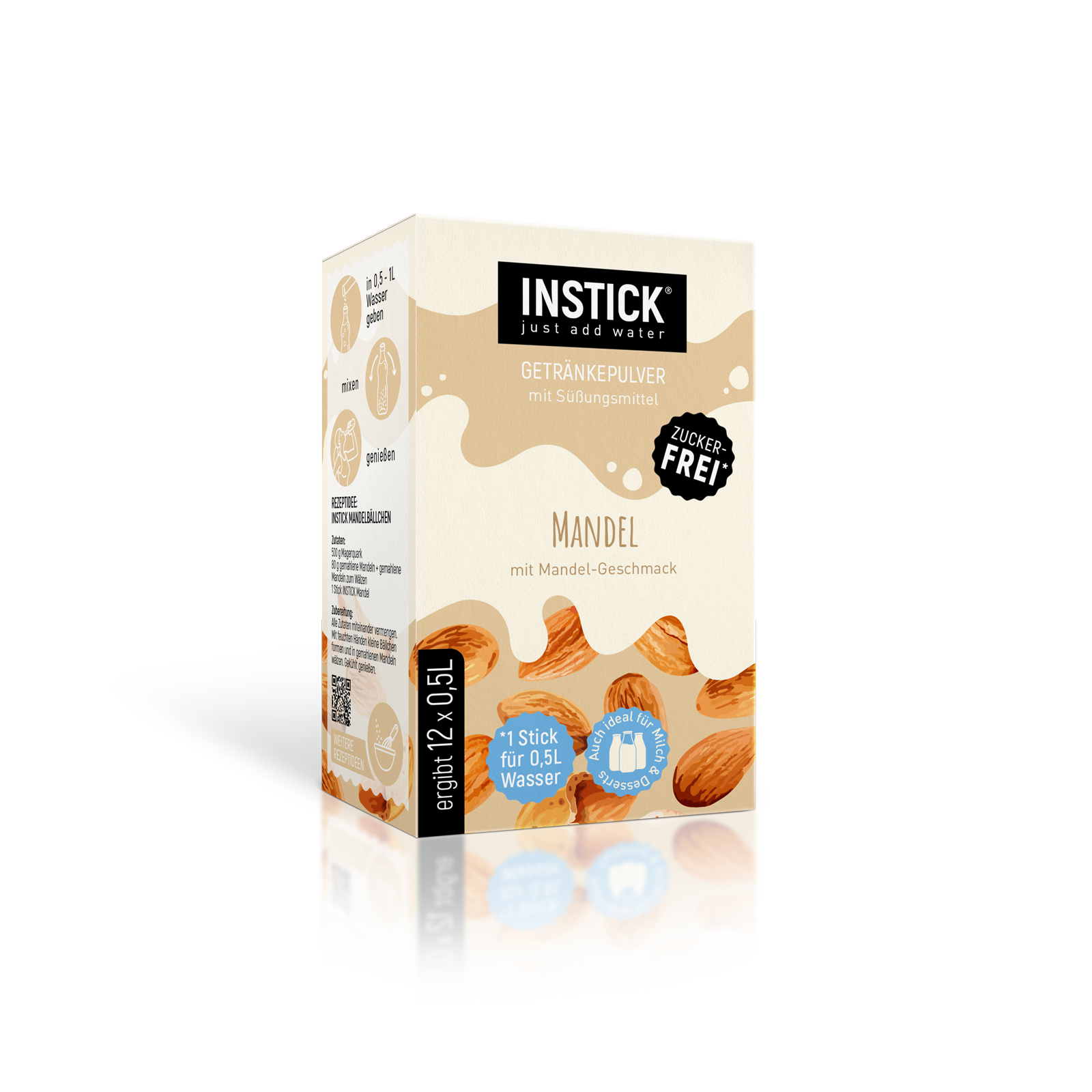 INSTICK Milk - Almond - S (12x0,5l)