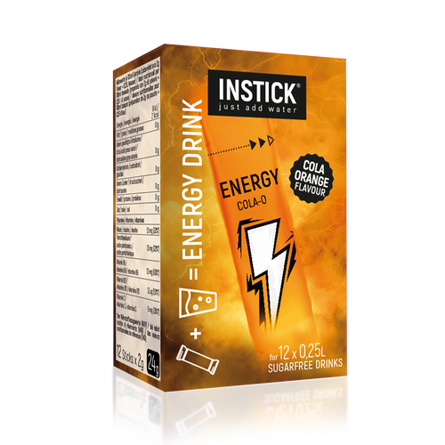 INSTICK Energy - Cola–Orange - S (12x0,25l)