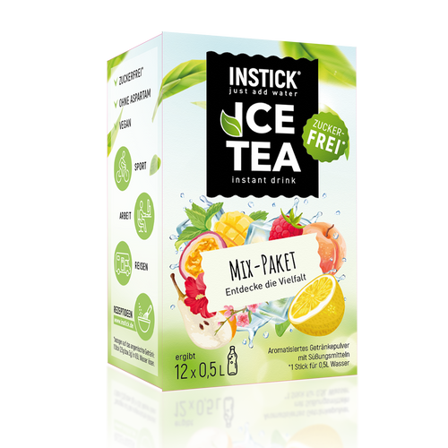 INSTICK Ice Tea - Maitsete segu - S (12x0,5l)