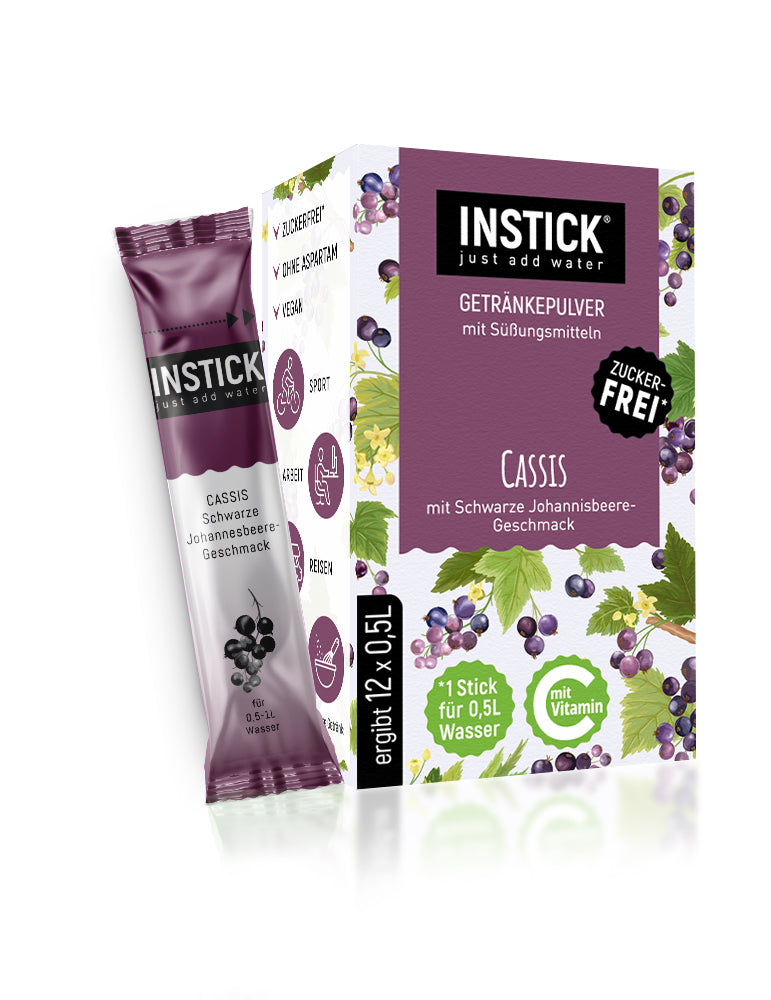 INSTICK Classic - Cassis (Blackcurrant) - S (12x0,5l)