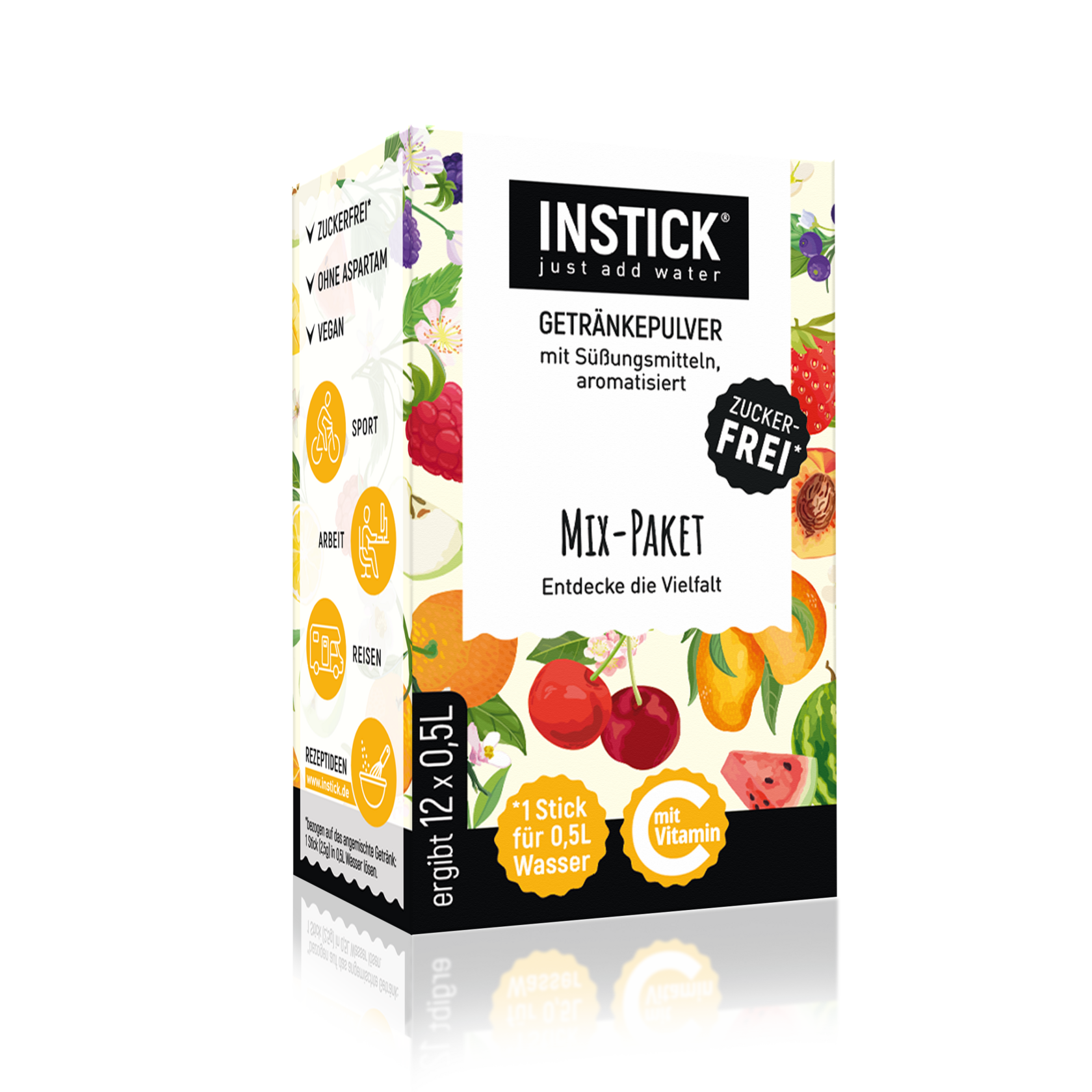 INSTICK Classic - Flavor Mix - S (12x0,5l)