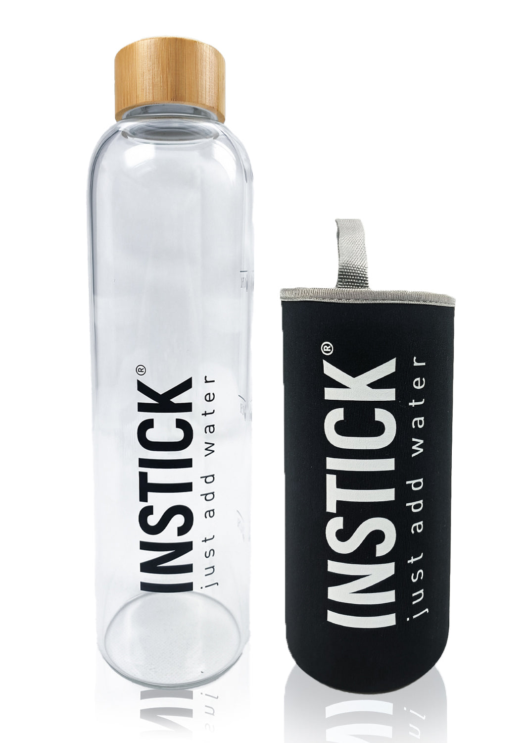 INSTICK Glass Bottle - 1000 ml