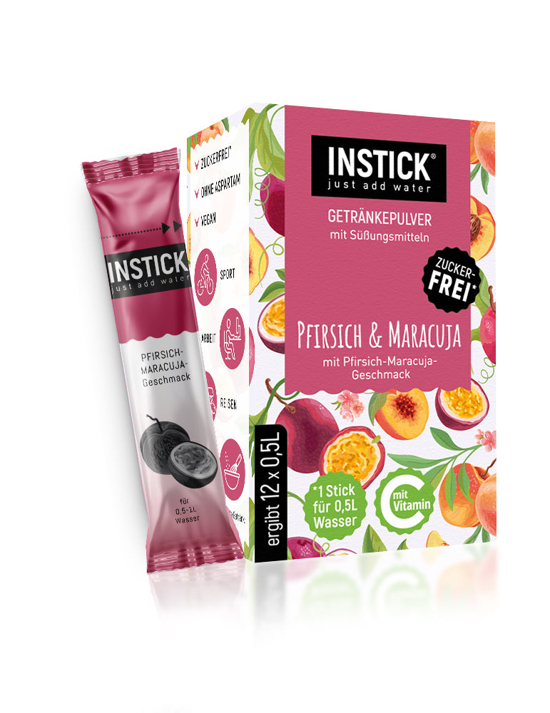 INSTICK Classic - Peach &amp; Passionfruit - S (12x0,5l)
