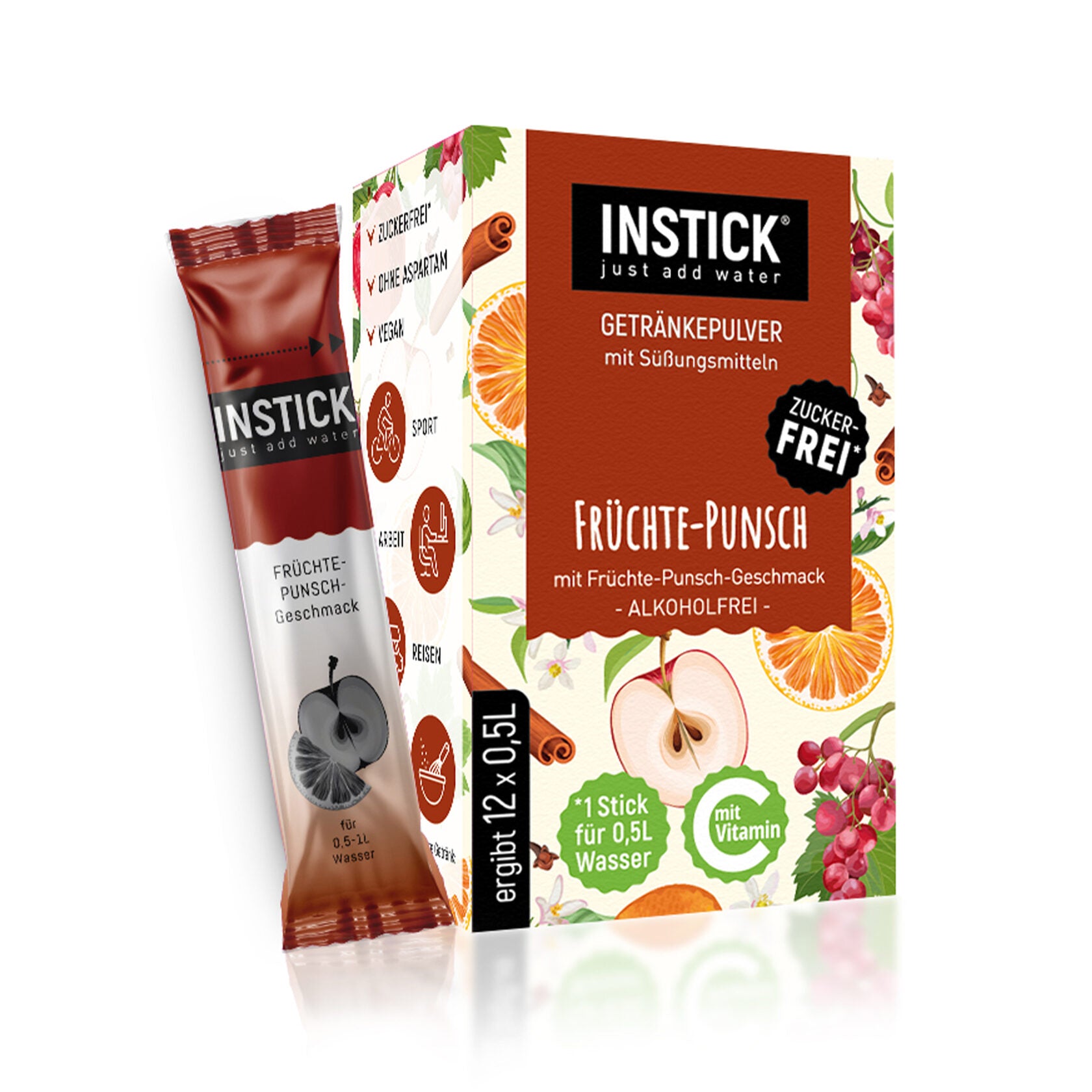 INSTICK Classic - Fruit Punch - S (12x0,5l)