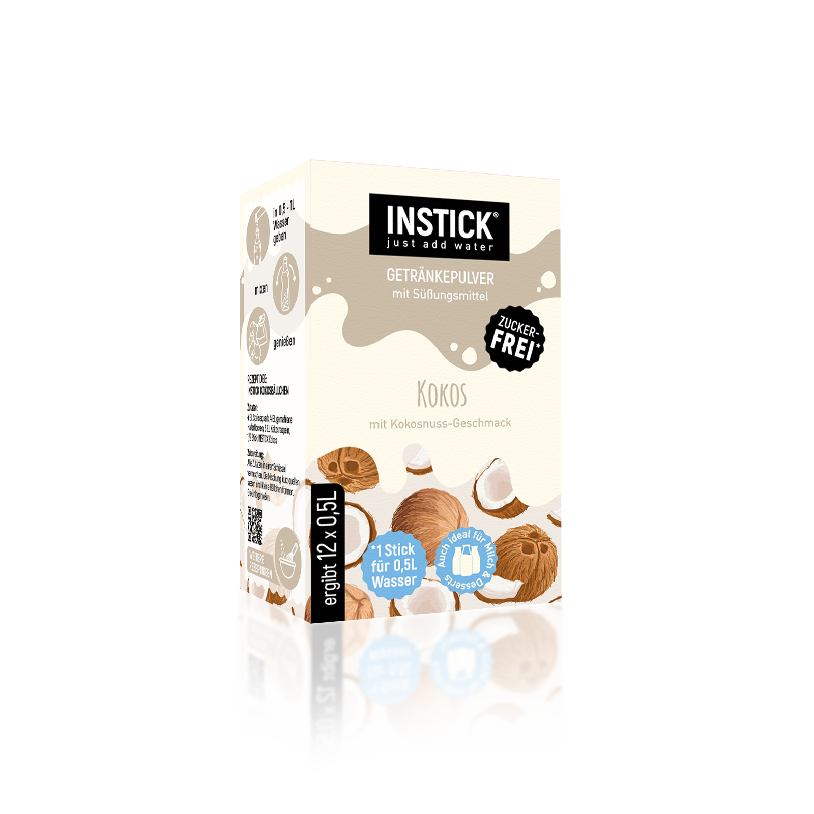 INSTICK Milk - Coconut - S (12x0,5l)