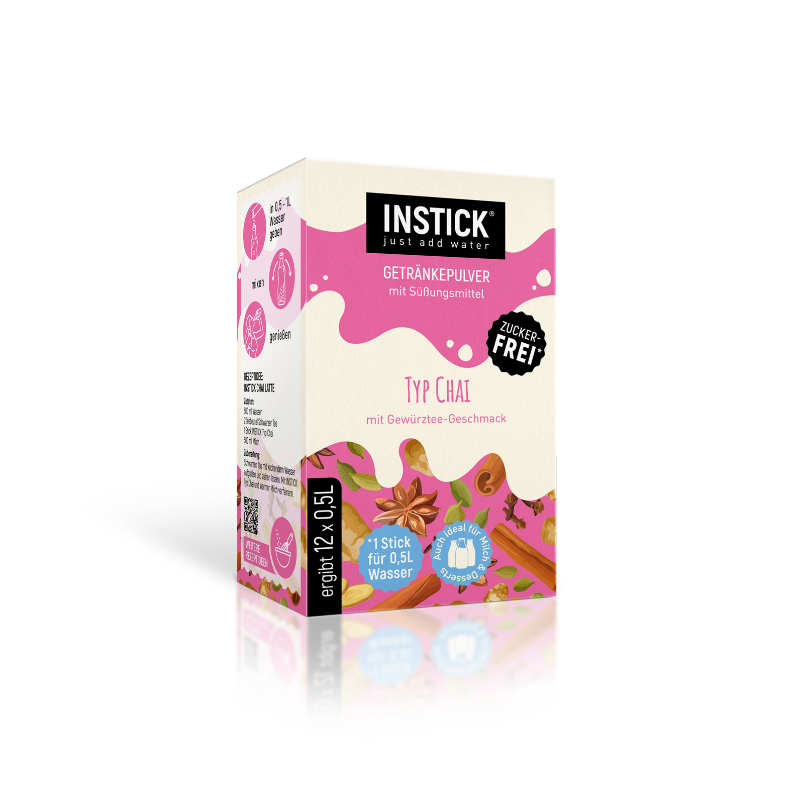 INSTICK Milk - Chai - S (12x0,5l)