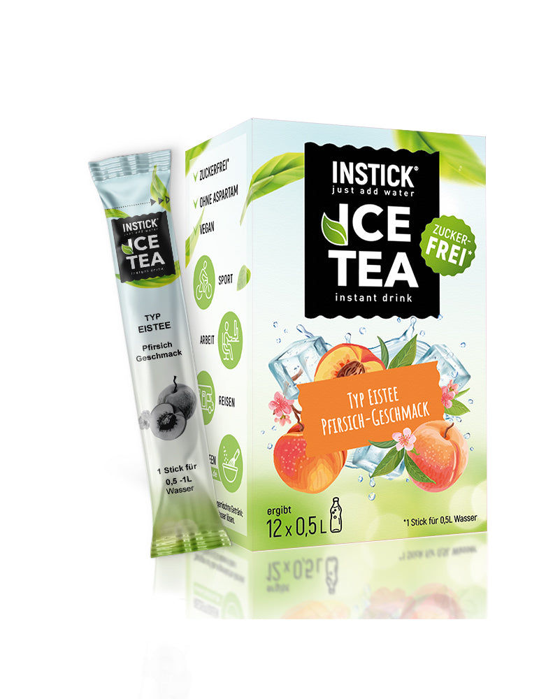 INSTICK Ice Tea - Peach - S (12x0,5l)